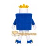 Blue Snack Box Mascot Costume Blue Snack Box Mascot Costume