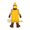 Gold Knight Mascot Costume Gold Knight Mascot Costume