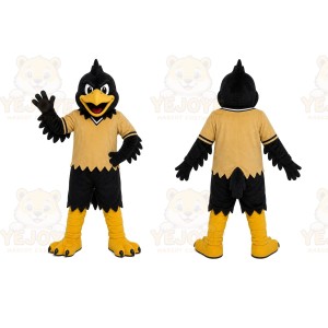 Black Bird Mascot Costume