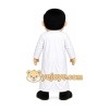 White Robe Man Mascot Costume White Robe Man Mascot Costume