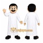 White Robe Man Mascot Costume