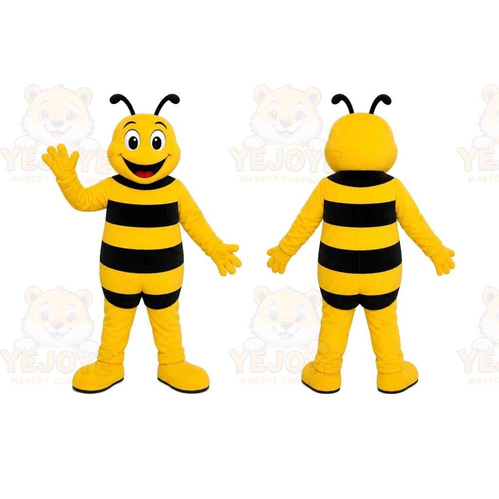 Yellow Bee Mascot Costume