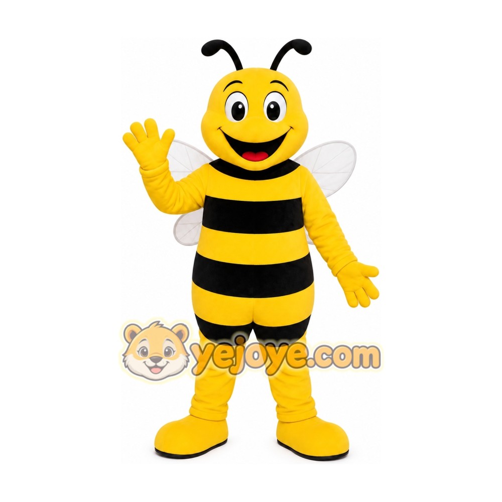 Yellow Bee Mascot Costume Yellow Bee Mascot Costume