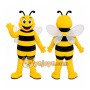 Yellow Bee Mascot Costume