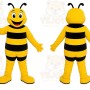 Yellow Bee Mascot Costume