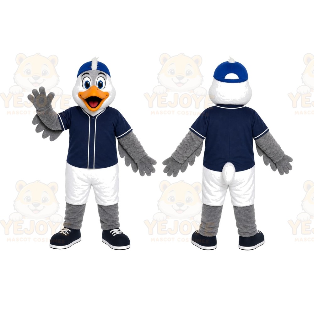 Blue Duck Mascot Costume
