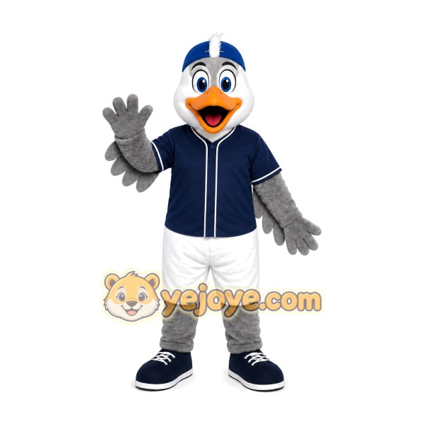 Blue Duck Mascot Costume