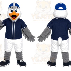 Blue Duck Mascot Costume