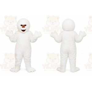 White Snow Monster Mascot Costume