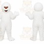White Snow Monster Mascot Costume