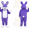 Purple Rabbit Mascot Costume