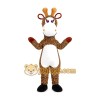 Brown Giraffe Mascot Costume
