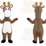 Brown Giraffe Mascot Costume