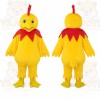 Yellow Chick Mascot Costume