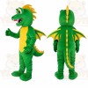 Green Dragon Mascot Costume