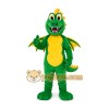 Green Dragon Mascot Costume Green Dragon Mascot Costume