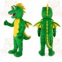 Green Dragon Mascot Costume