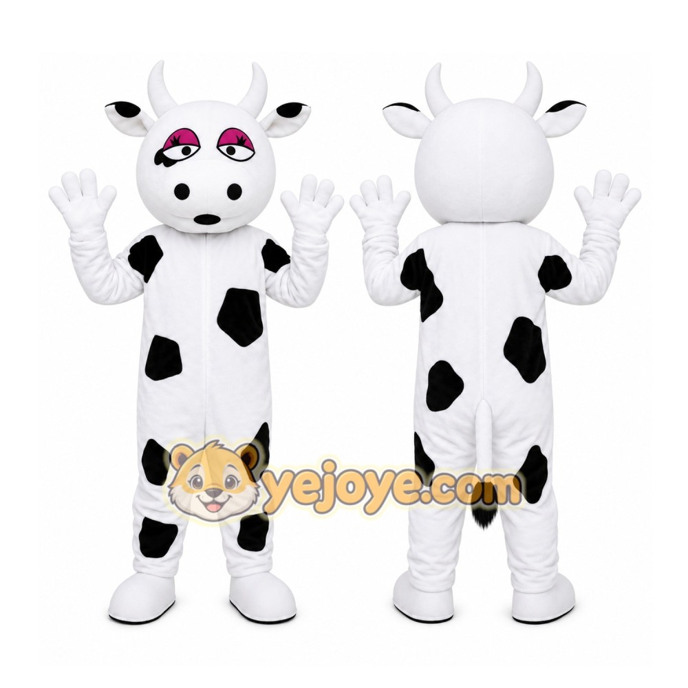 Spotted Cow Mascot Costume