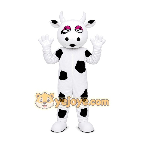 Spotted Cow Mascot Costume Spotted Cow Mascot Costume