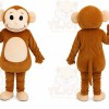 Brown Monkey Mascot Costume
