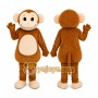 Brown Monkey Mascot Costume