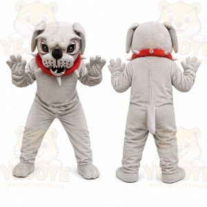 Bulldog Character Mascot Costume