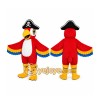 Pirate Parrot Mascot Costume