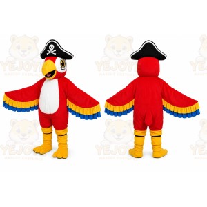 Pirate Parrot Mascot Costume