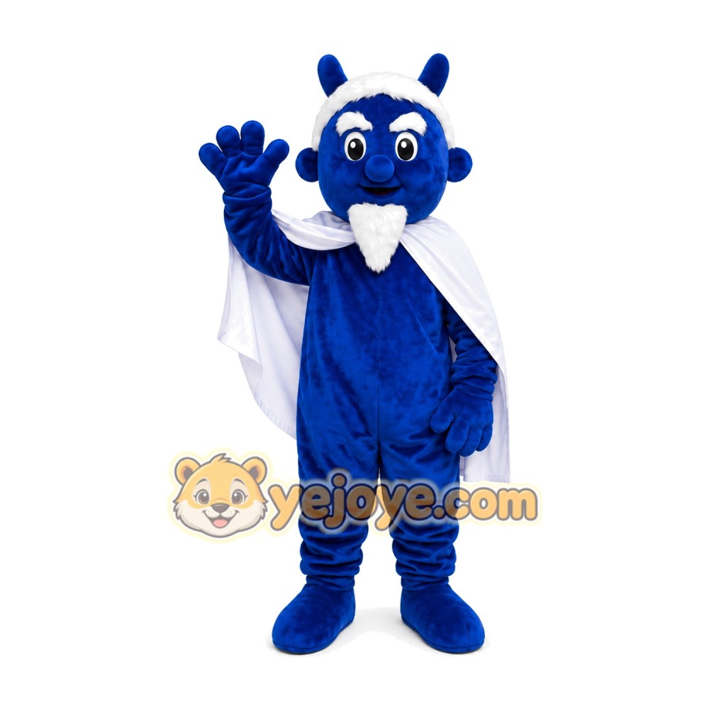 Blue Devil Mascot Costume Adult Size Blue Devil Mascot Costume Adult Size