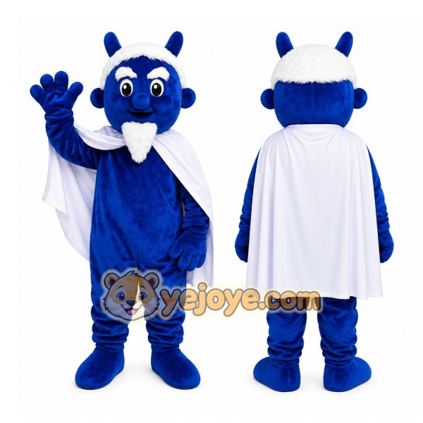 Blue Devil Mascot Costume Adult Size