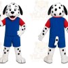 Dalmatian Overalls Mascot Costume