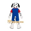 Dalmatian Overalls Mascot Costume