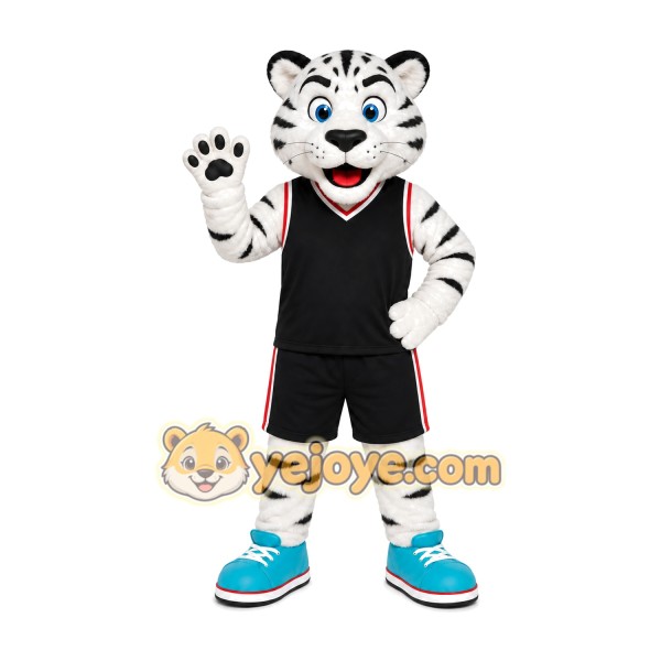 White Tiger Mascot Costume White Tiger Mascot Costume