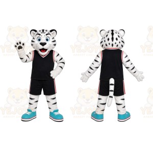 White Tiger Mascot Costume