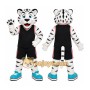 White Tiger Mascot Costume