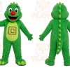 Green Dragon Mascot Costume