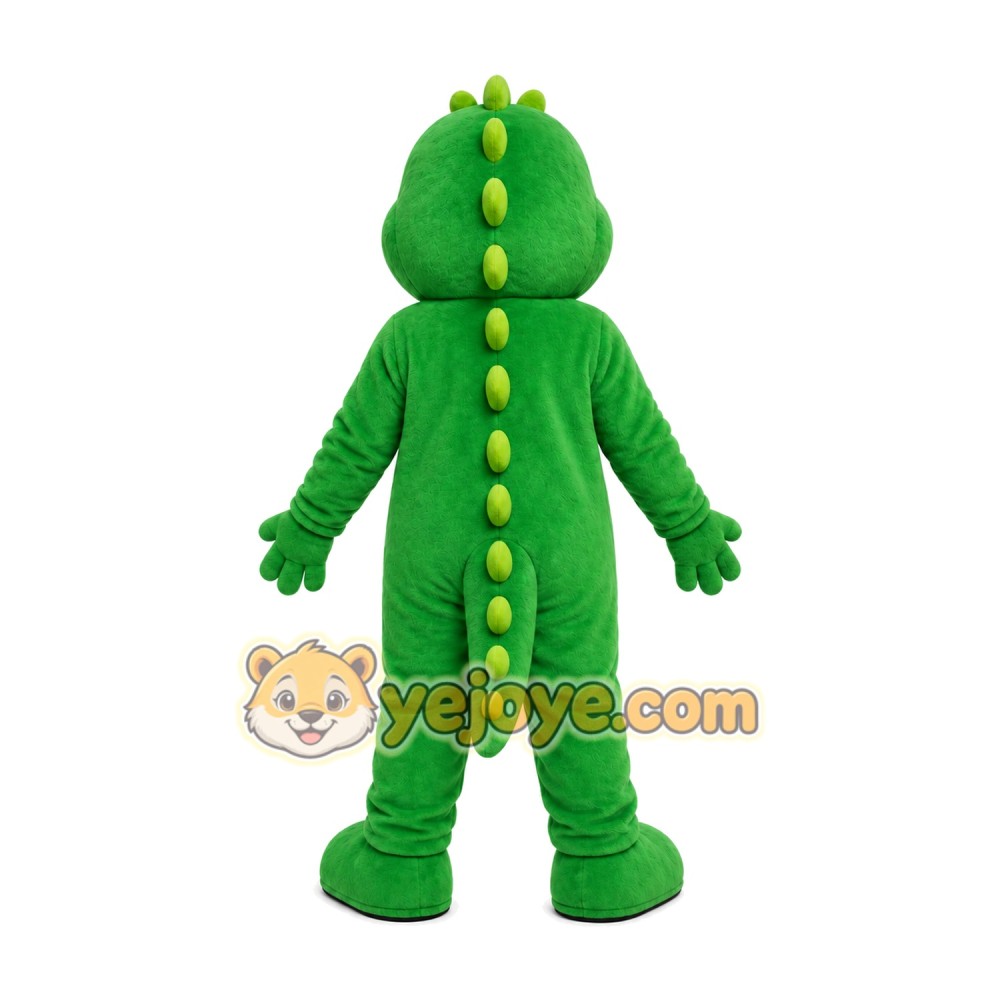 Green Dragon Mascot Costume Green Dragon Mascot Costume