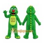 Green Dragon Mascot Costume