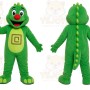 Green Dragon Mascot Costume