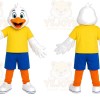Duck Yellow Shirt Mascot Costume