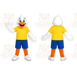 Duck Yellow Shirt Mascot Costume
