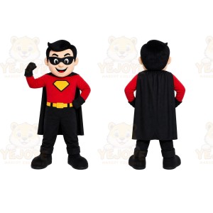 Superhero Boy Mascot Costume