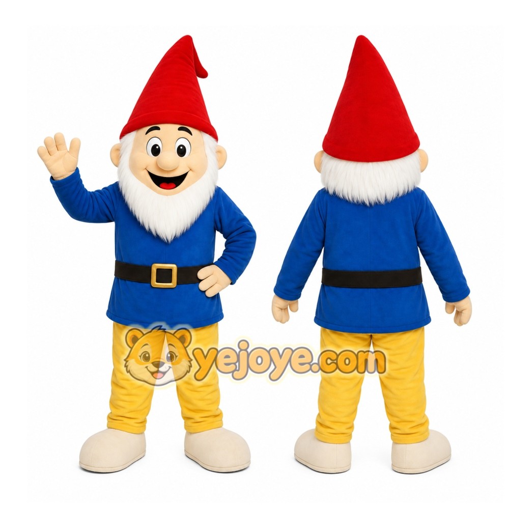 Garden Gnome Mascot Costume
