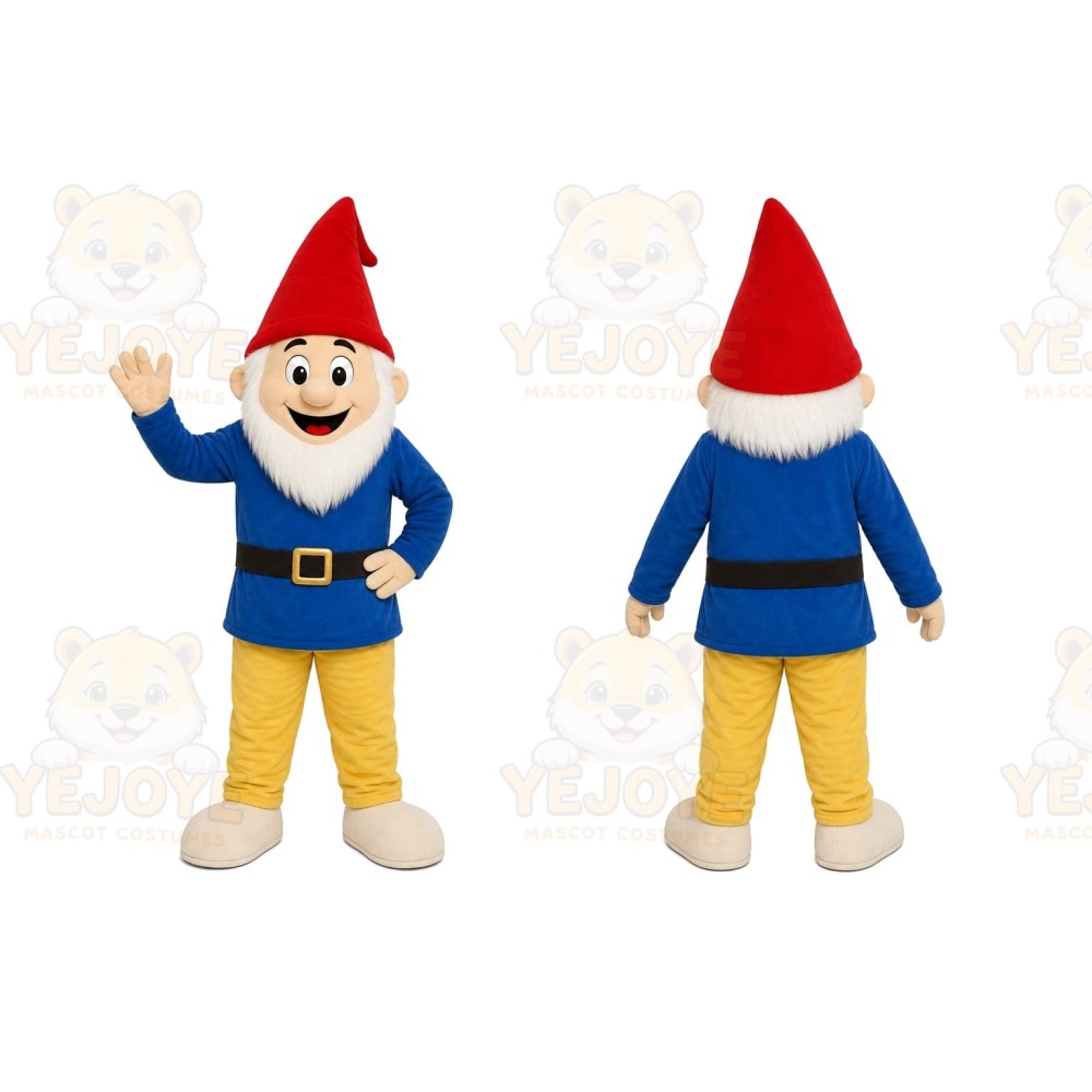 Garden Gnome Mascot Costume