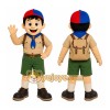 Scout Boy Mascot Costume