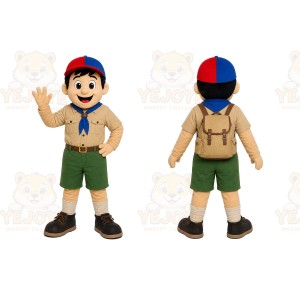 Scout Boy Mascot Costume