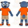 Cartoon Owl Mascot Costume Adult Size