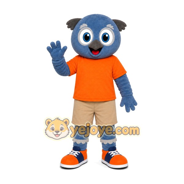Cartoon Owl Mascot Costume Adult Size