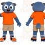Cartoon Owl Mascot Costume Adult Size