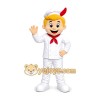 Snowman Boy Mascot Costume Snowman Boy Mascot Costume